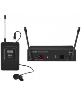TXS-631SET Système micro cravate UHF PLL Multi-fréquences