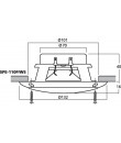 SPE-110P/WS Haut-parleur 15 Watts IP 65