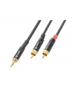 CX85-3 Câble jack 3.5 mm - RCA 3 m