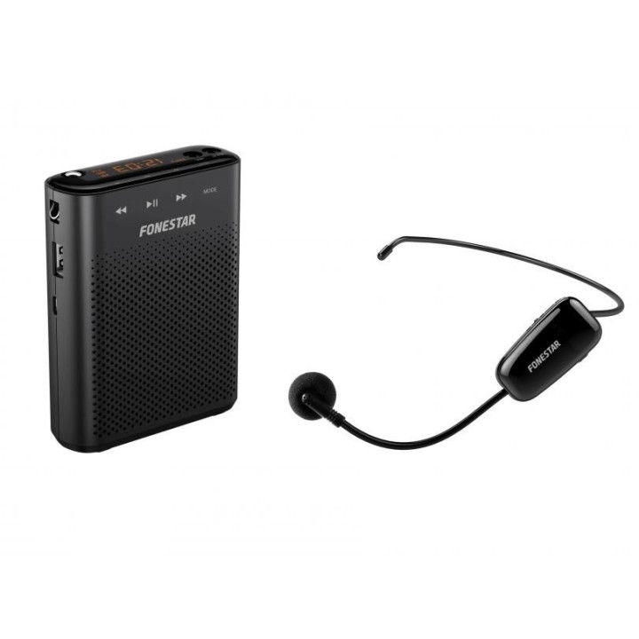 ALTA-VOZ-W30    Porte voix ceinture  micro serre tête électret sans fil