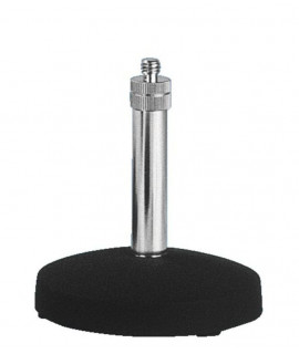 Microphone Vonyx TS05 - Pied de Micro de Table avec Câble XLR
