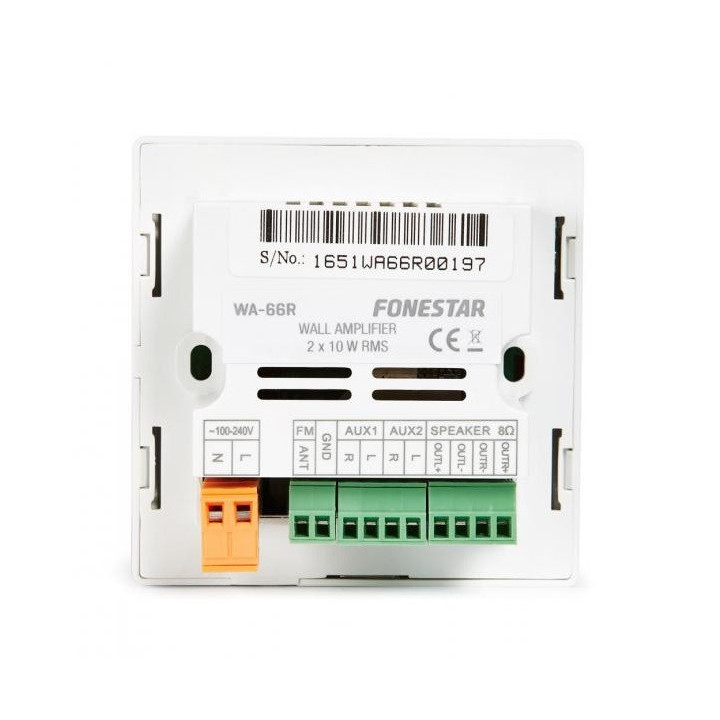 WA-66R  Amplificateur mural  2 x 10 watts 8 ohms