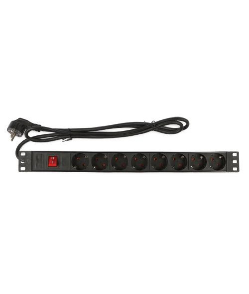 RALLONGE MULTIPRISE PD-8/RACK-N - Multiprises AC 230V pour les boitiers  type Rack - Delta