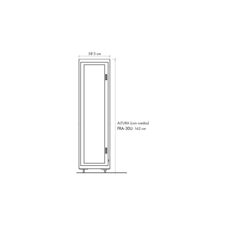FRA-30U Armoire rack 19 pouces 30 U
