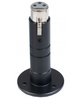 Microphone filaire xlr 3m spécial chant avec contrôle echo + malette -  Conforama