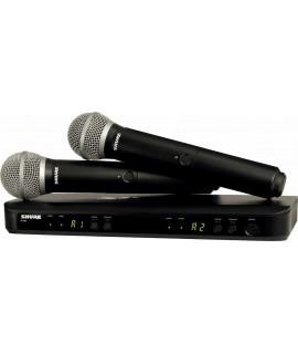 BLX288E-PG58-M17 Système complet double microphone sans fil PG58