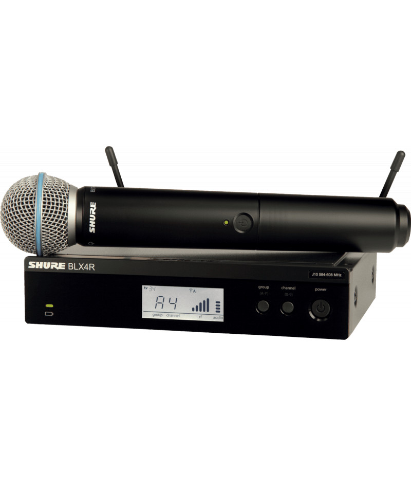 BLX24RE-B58-M17 Système complet microphone sans fil BETA58 SHURE