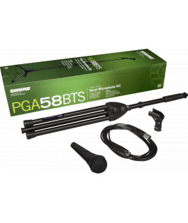 PGA58BTS Pack Microphone voix dynamique cardioide avec pied