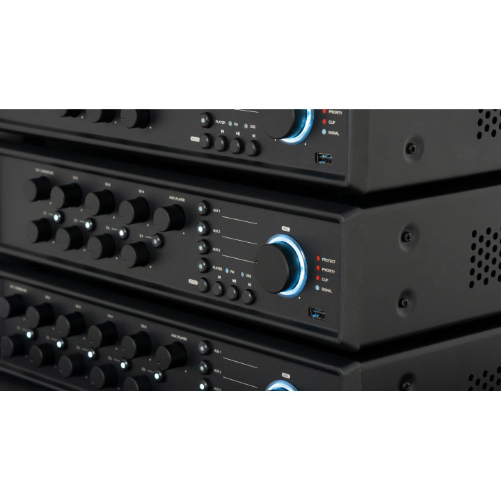 MAX-120Z   Amplificateur 120 Watts  3 Zones  100 V USB - TUNER
