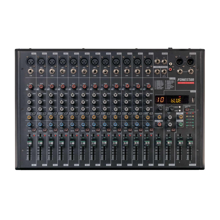 MIX-12PRO  Table de mixage studio 12 canaux