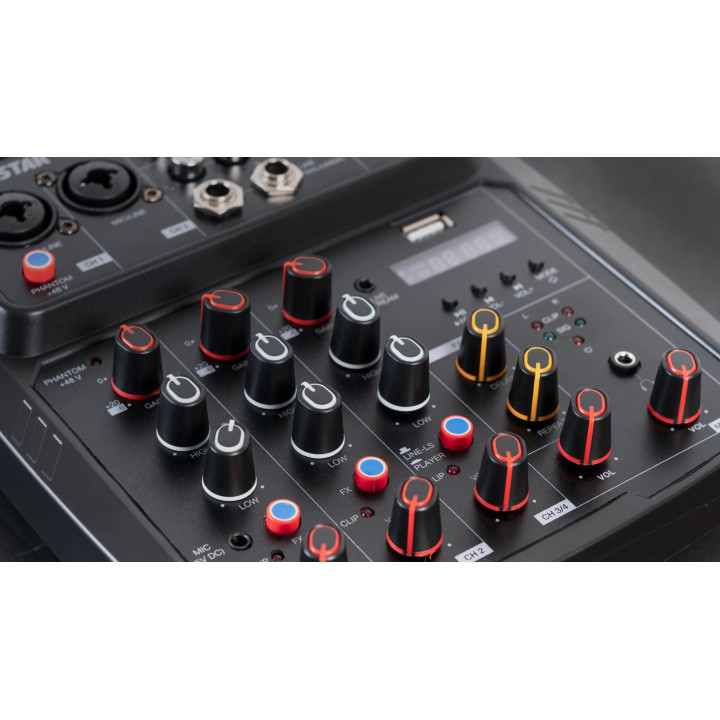 MIX-4LIVE  Mixeur studio 2 canaux