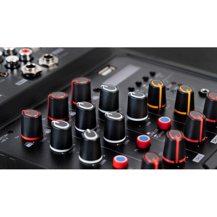 MIX-4LIVE  Mixeur studio 2 canaux