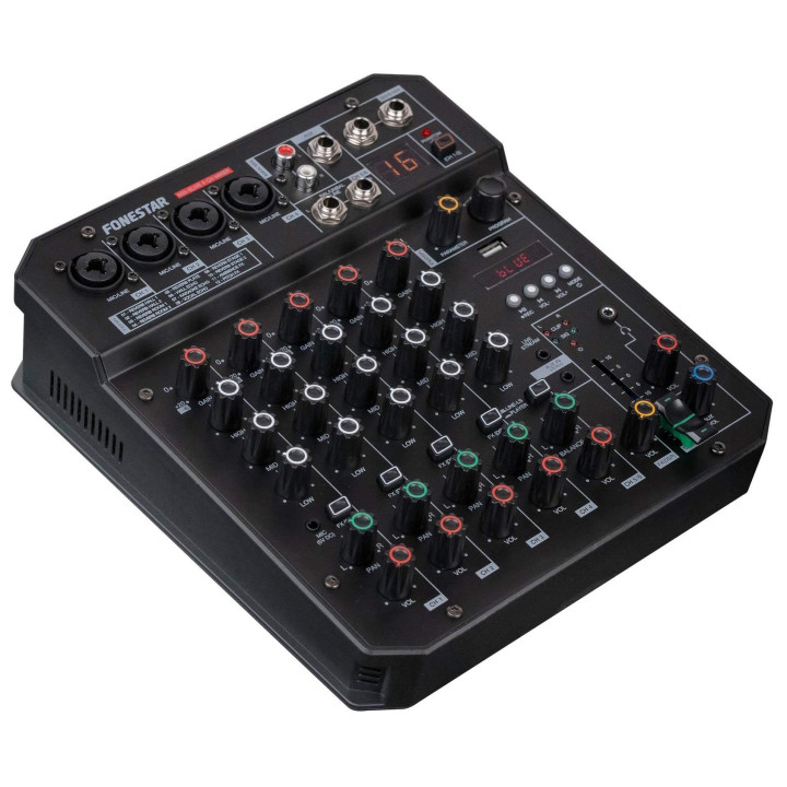 MIX-6LIVE  Mixeur studio 4 canaux