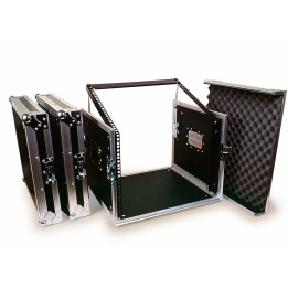FRM-108 Meuble Flight cases Rack 19" 8 U