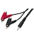 ACA-1235 Cordon jack 3.5 mm - RCA 1.2 m