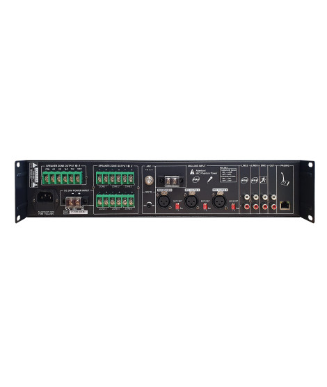 AME-120-6 Amplificateur 6 Zones 120 Watts 100 V