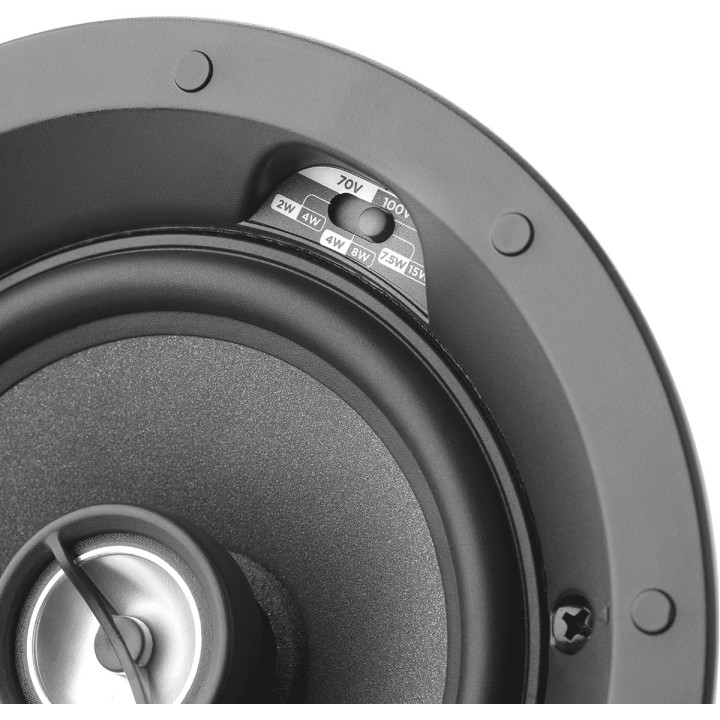 100-ICW5-T Enceinte coaxiale 2 voies  15-8-4  Watts  100 V