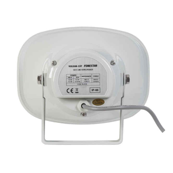 VULKAN-15T  Haut-parleur à chambre de compression 15Watts  100 V