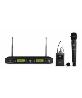 MSH-898-631 Système microphones UHF sans fil 2 canaux