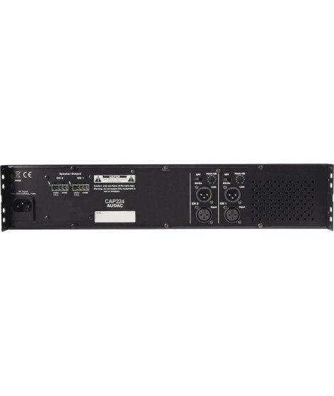 CAP224 Amplificateur de puissance 2 x 240 W 100 V