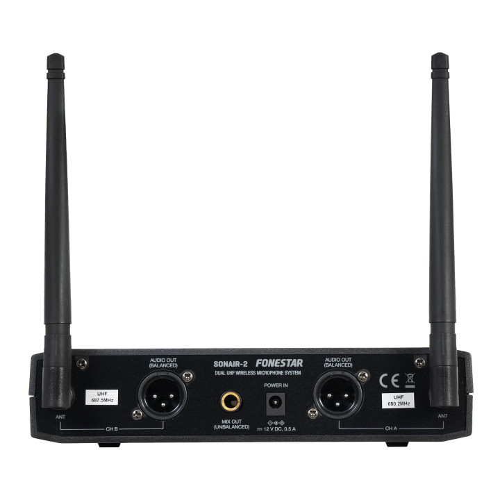 SONAIR-2M Double Microphones UHF sans fil