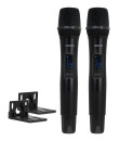 SONAIR-PRO-2M Double Microphone UHF sans fil ID Pilot diversity