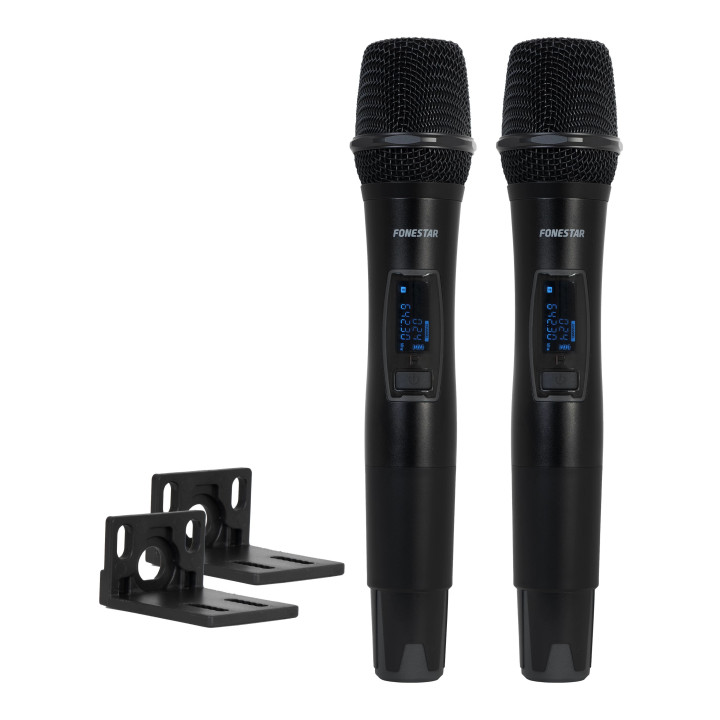 SONAIR-PRO-2M Double Microphone UHF sans fil ID Pilot diversity