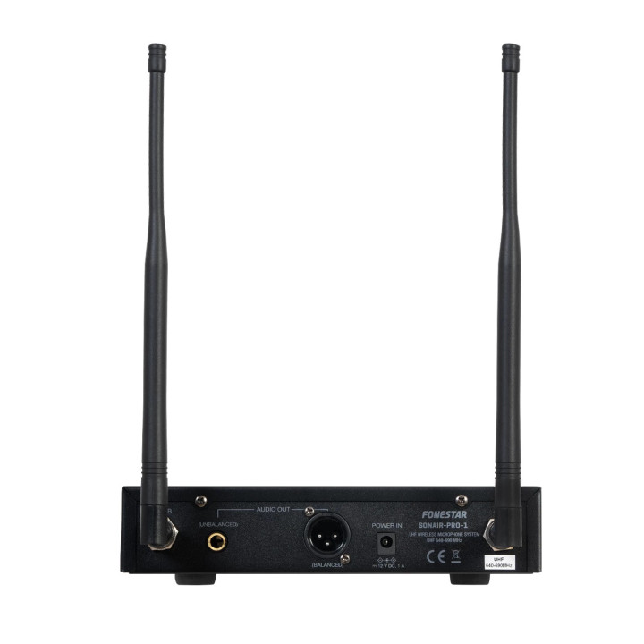 SONAIR-PRO-1P Microphone cravate UHF sans fil