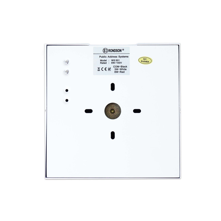 WS 501  Haut-parleur mural 6 - 3  Watts  100 V