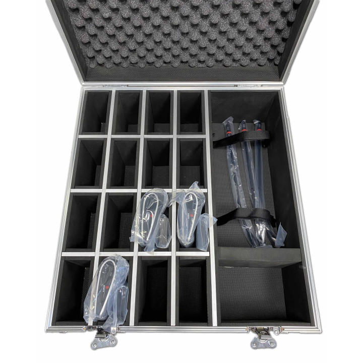 WCS-CASE   Valise de transport  pour  16 pupitres système  WCS