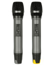 JS-WM18D Système Double Microphone HF sans fil true diversity