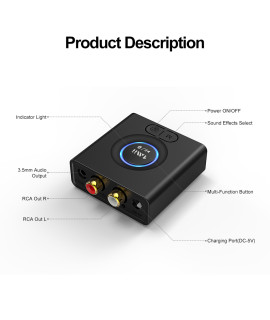 SBT-5.0 Module Récepteur audio Bluetooth 5.0
