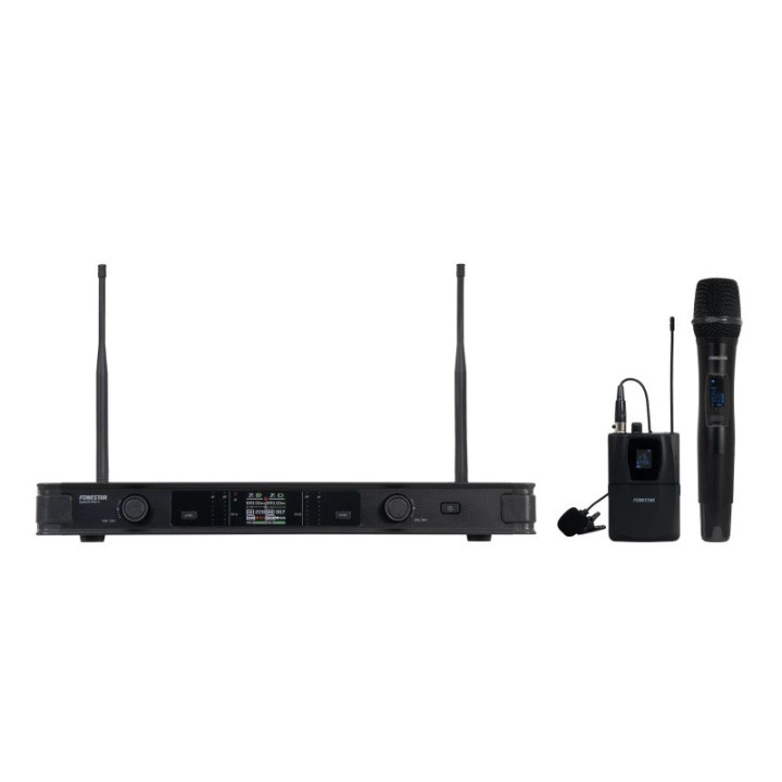 SONAIR-PRO-2MP Double Microphone UHF sans fil ID Pilot diversity