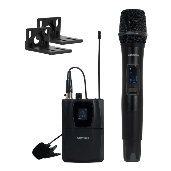 SONAIR-PRO-2MP Double Microphone UHF sans fil ID Pilot diversity