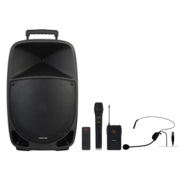 MALIBU-315 Enceinte portable amplifiée sur batterie