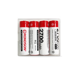 Pack de 4 accus  rechargeables Ni-MH 1.2V 2700MAH