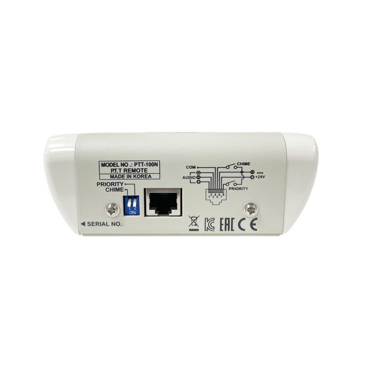 PTT 100N  Microphone pupitre pour ampli et préampli JD-MEDIA