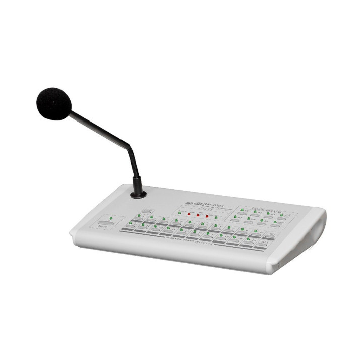 RM-2000 Microphone pupitre 20 Zones pour MZ-6000S