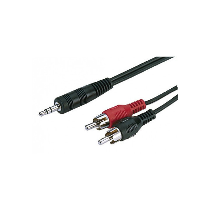 AA-727-30 Câble mini jack 3.5 mm RCA Mâle  30 m