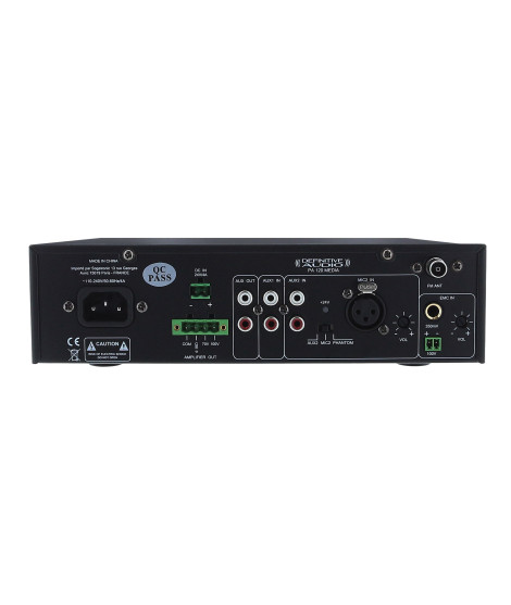 PA 120 MEDIA Amplificateur mixeur 120 Watts 100 V