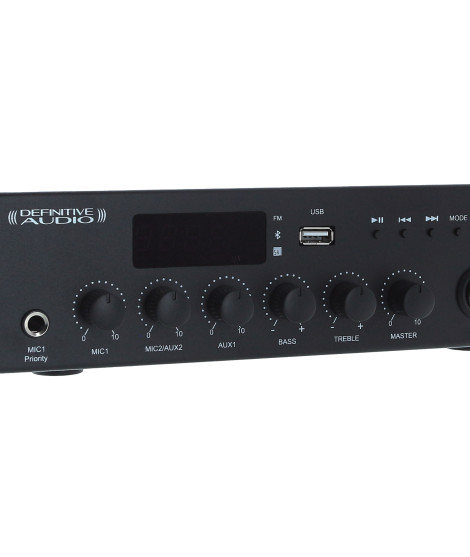PA 120 MEDIA Amplificateur mixeur 120 Watts 100 V