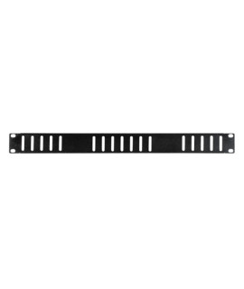 FRP-10VEN Panneau avant 1 U avec fentes de ventilation pour rack 19"