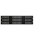 FRP-12VEN Panneau avant 3 U avec fentges de ventilation pour rack 19"
