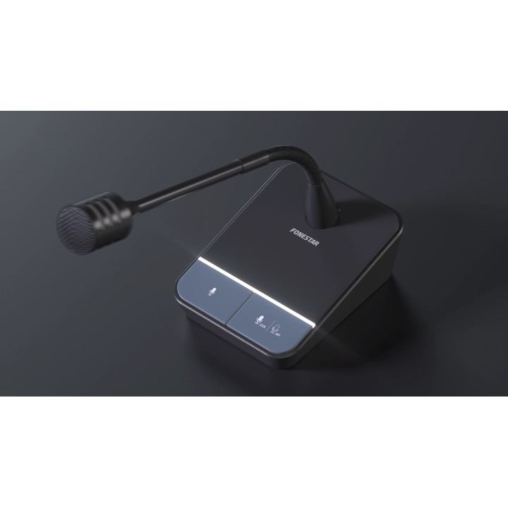MICSET-D32J Microphone pupitre dynamique de table