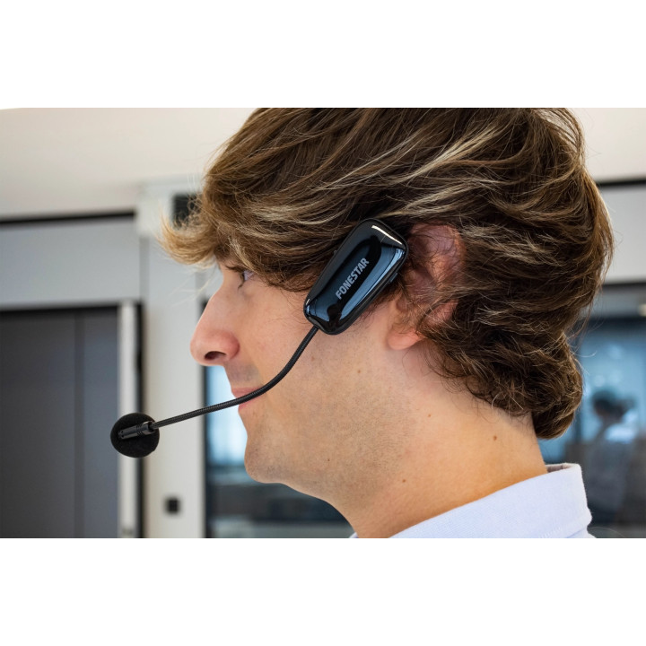 ALTA-VOZ-W30    Porte voix ceinture  micro serre tête électret sans fil
