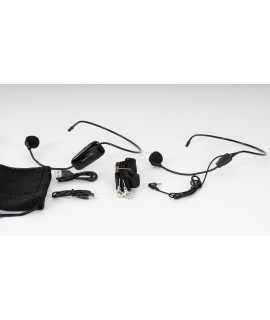 ALTA-VOZ-W30    Porte voix ceinture  micro serre tête électret sans fil