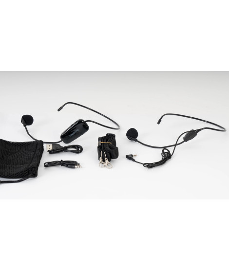 ALTA-VOZ-W30    Porte voix ceinture  micro serre t&ecirc;te &eacute;lectret sans fil