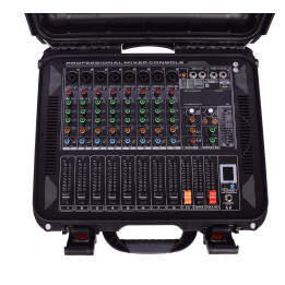 LA-MIX8AM   Table de  Mixage amplifiée 8 canaux Bluetooth