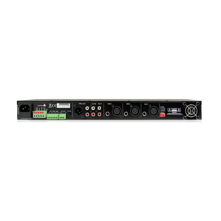 AM-240D Amplificateur mélangeur multimédia 240 Watts 100 V