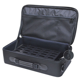 WT-200BAG  Valise de transport et charge 35 compartiments  pour visites guidées